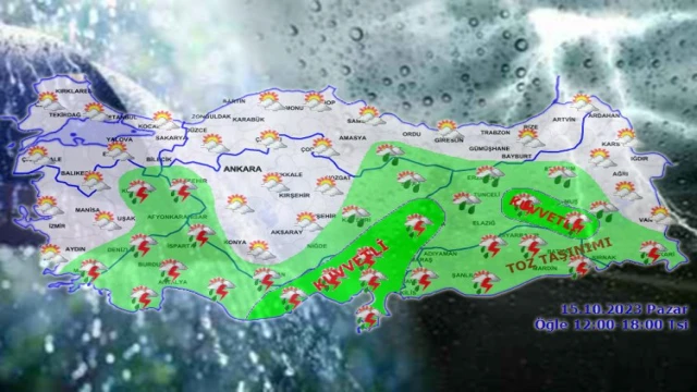 Meteoroloji’den güney ve güneydoğu illerine ’kuvvetli’ uyarı!