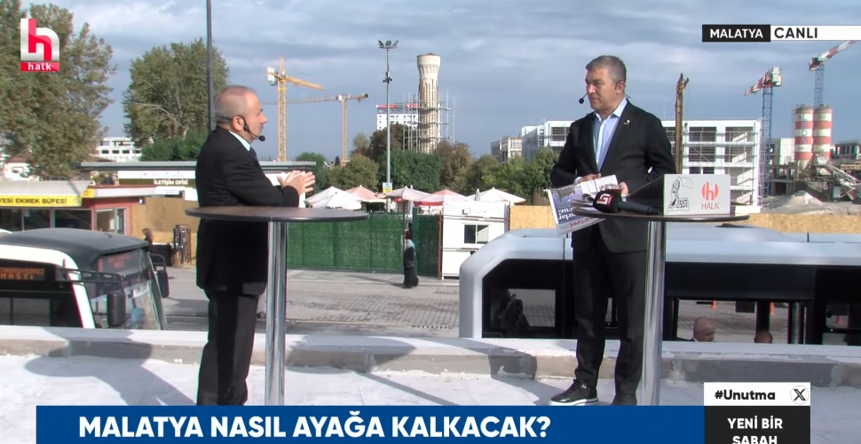 İsmail Küçükkaya Malatya'da Canlı Yayın Yaptı!