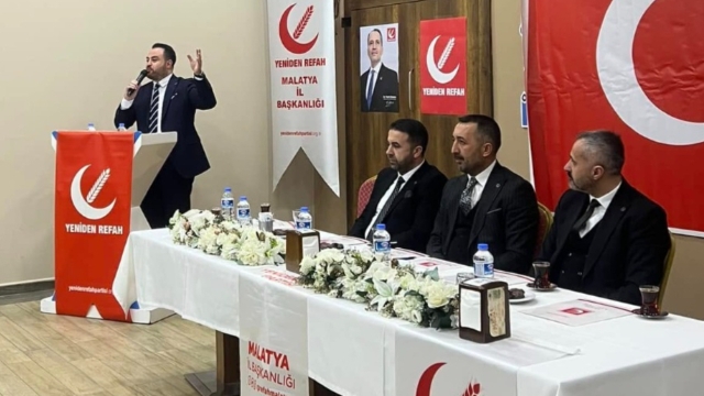 Yeniden Refah Partisi Malatya Teşkilatı Divan Toplantısı Yaptı