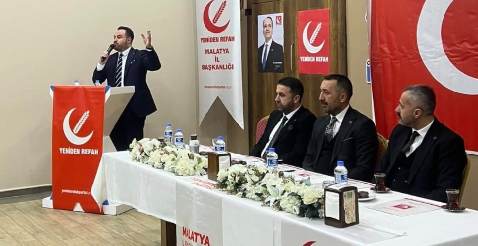 Yeniden Refah Partisi Malatya Teşkilatı Divan Toplantısı Yaptı