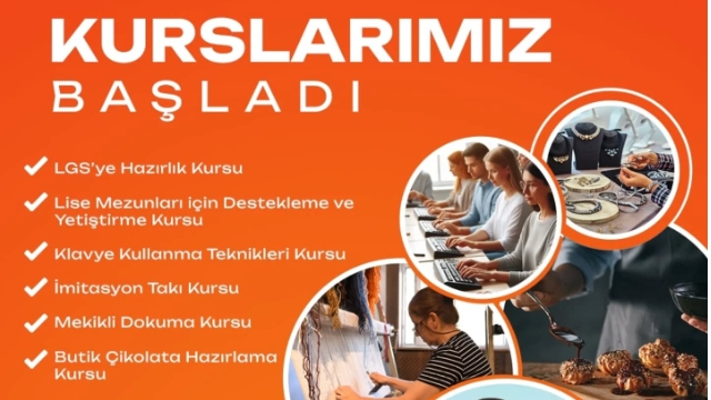 Yeşilyurt Belediyesi Açtığı Kurslarla Hayata Dokunuyor!